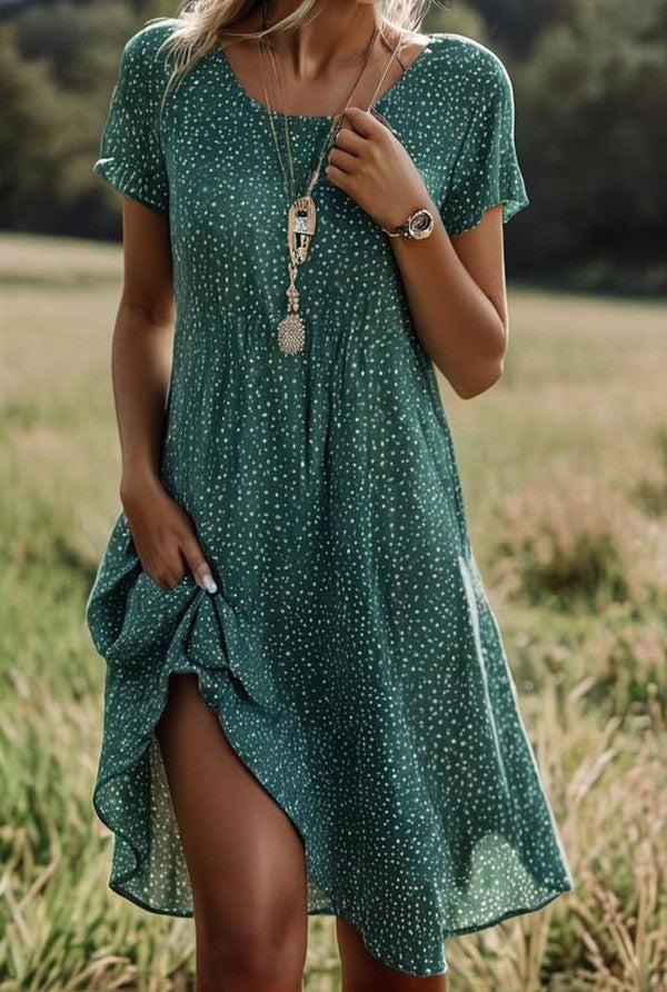 Pünktchenliebe Midikleid