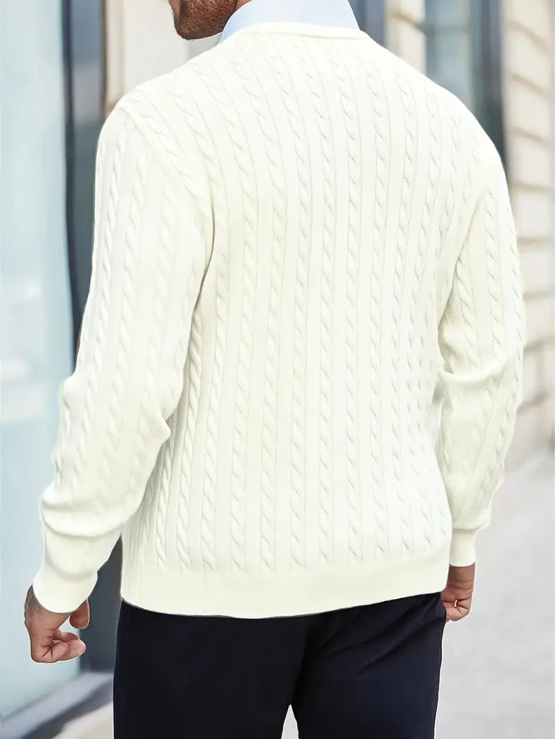 Jonty™ Gestrickter Rollkragenpullover