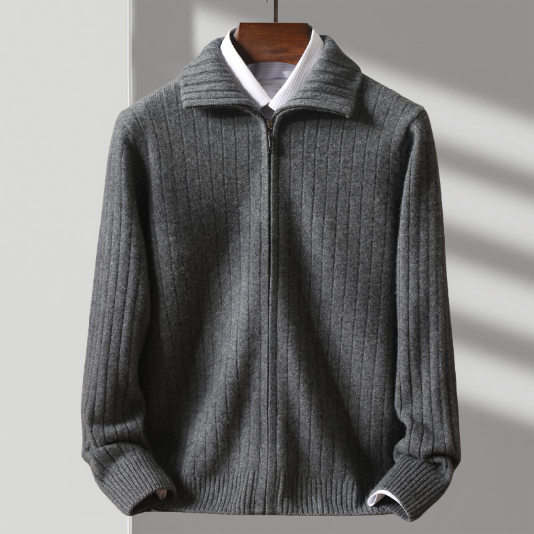 Sebastian™ Gestrickte Wolljacke