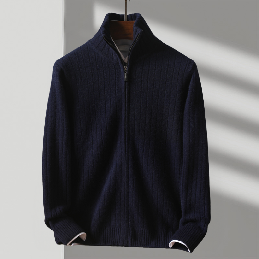 Sebastian™ Gestrickte Wolljacke