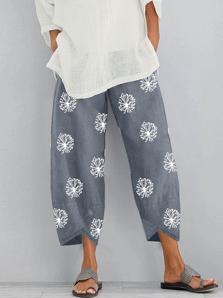 Jolissa Kurze Hose Mit Löwenzahn Muster