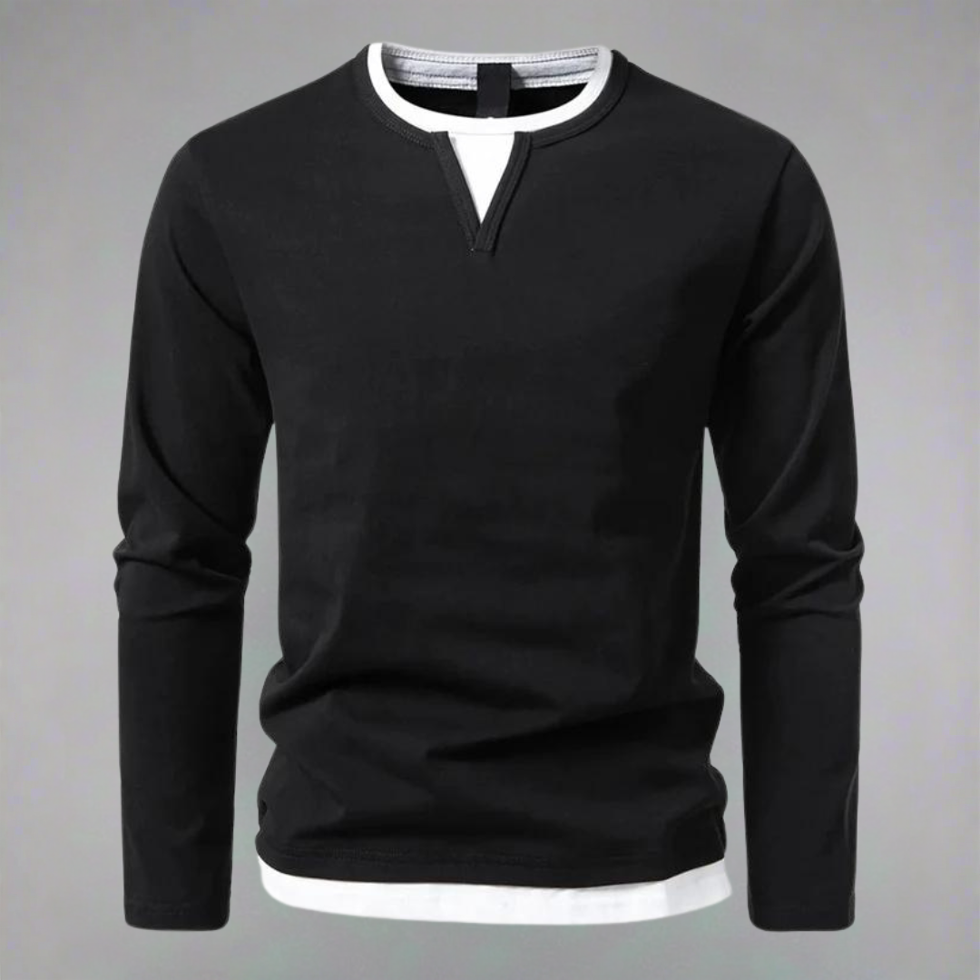 Weitblick Herren Langarmshirt