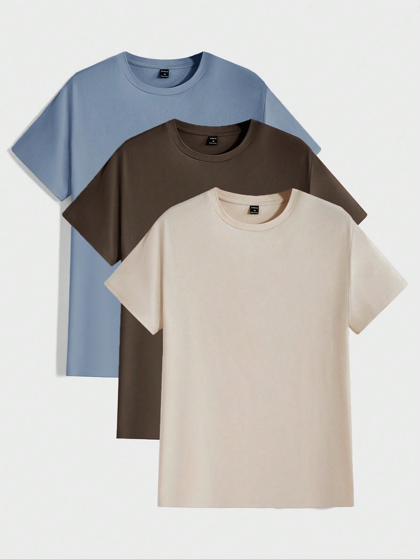 Rundstruktur Herren T-Shirt