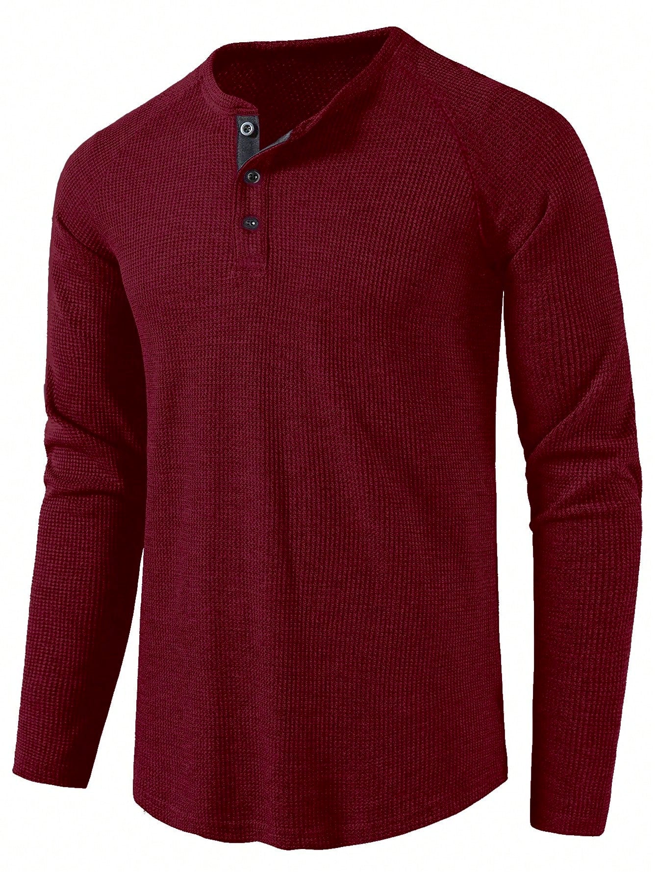 Knopftakt Herren Langarmshirt