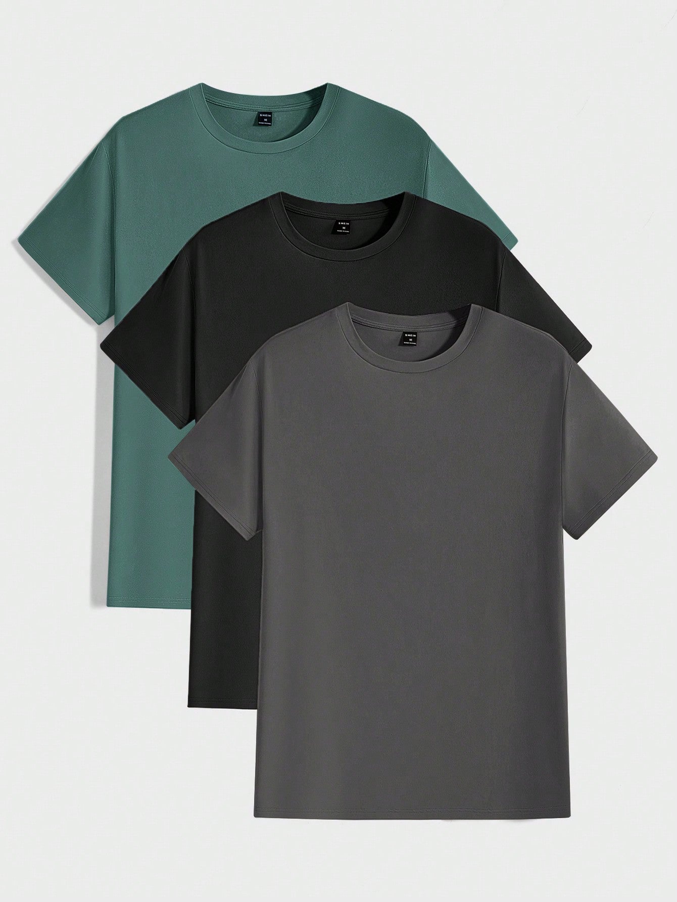 Rundstruktur Herren T-Shirt