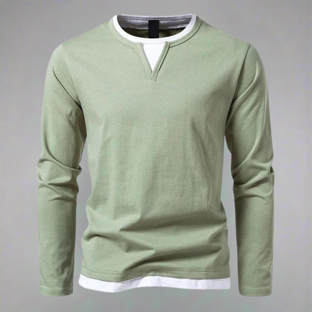 Weitblick Herren Langarmshirt