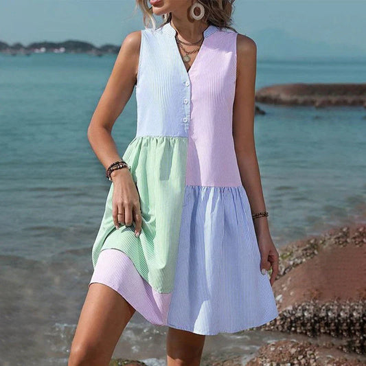 Elisa™ - Patchwork Sommerkleid