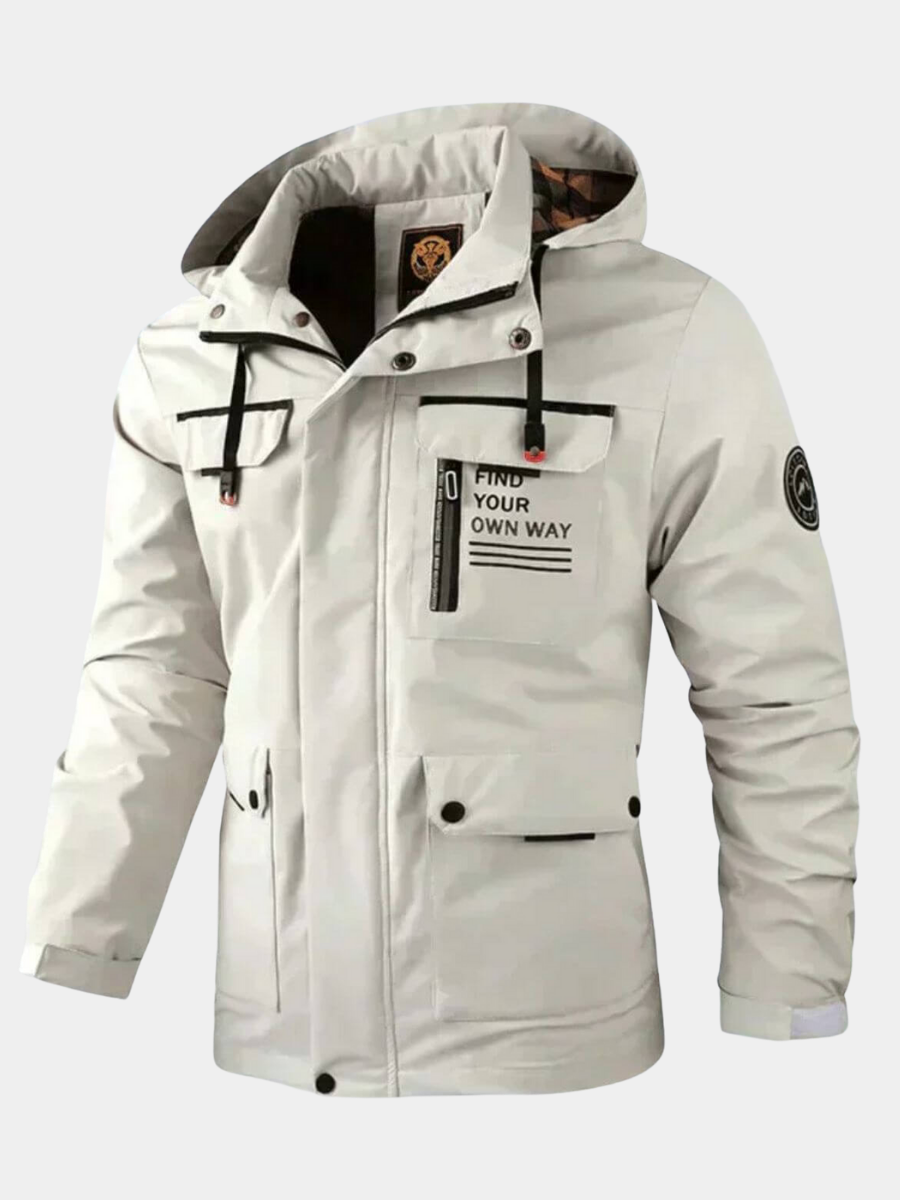 Teyvaro™ Wasserdichte Outdoor-Jacke Für Herren