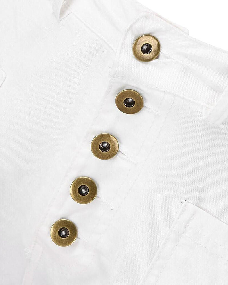 Jeans mit Mehreren Knöpfen