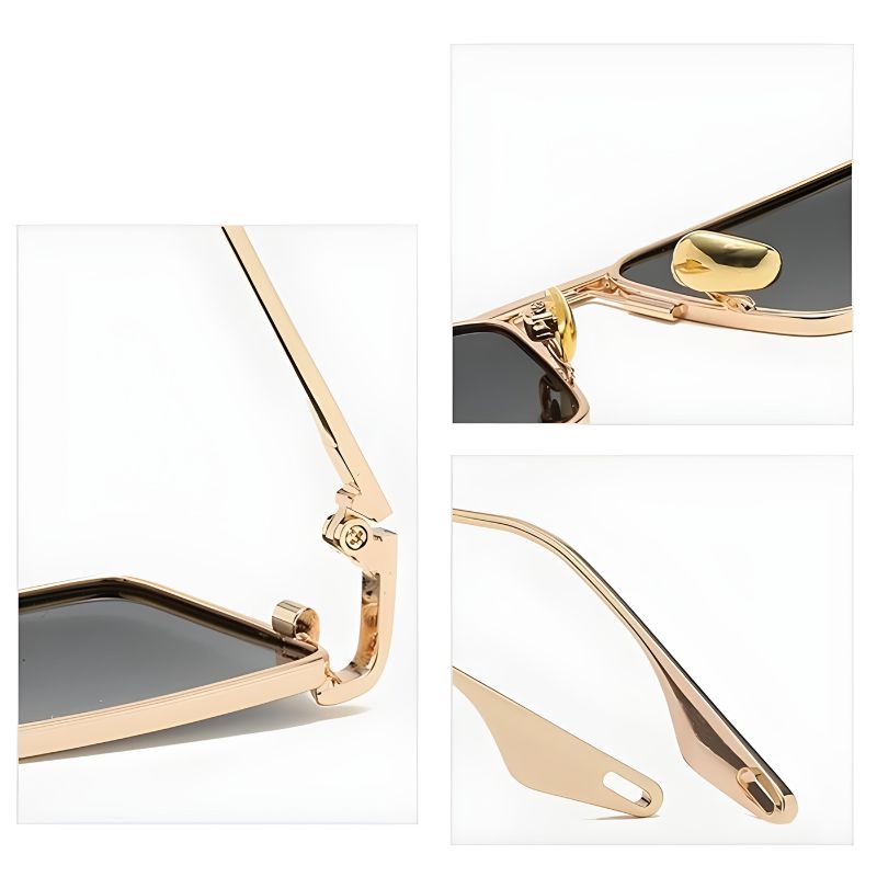 Luminex Avant Sonnenbrille Mit Eckigem Rahmen
