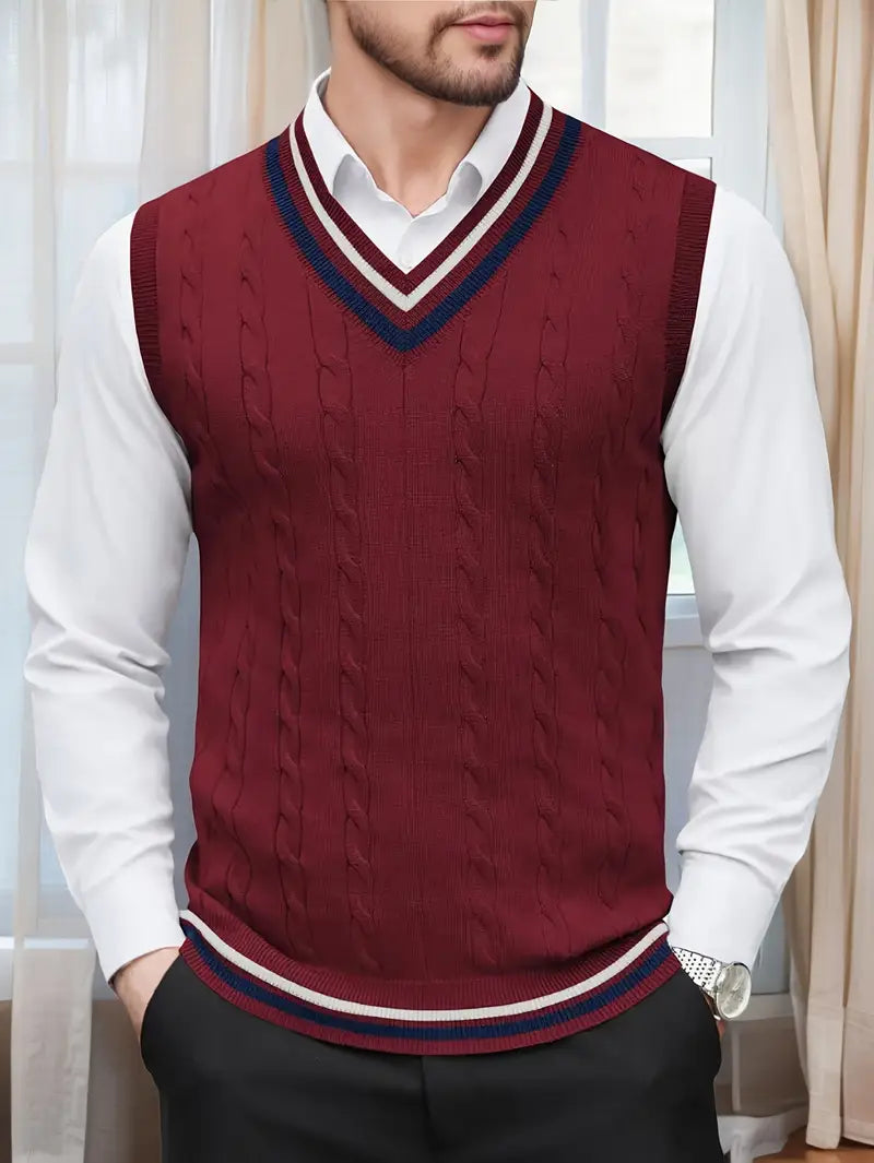 Duane™ Ärmelloser Strickpullover
