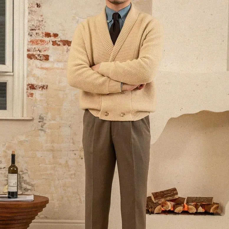 Britische elegante Strickjacke