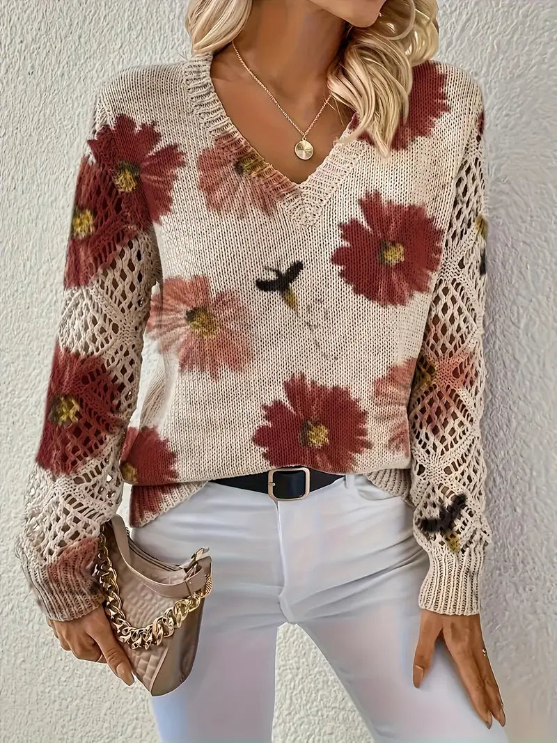 Tatyana Stilvolle Strickjacke Mit V-Ausschnitt