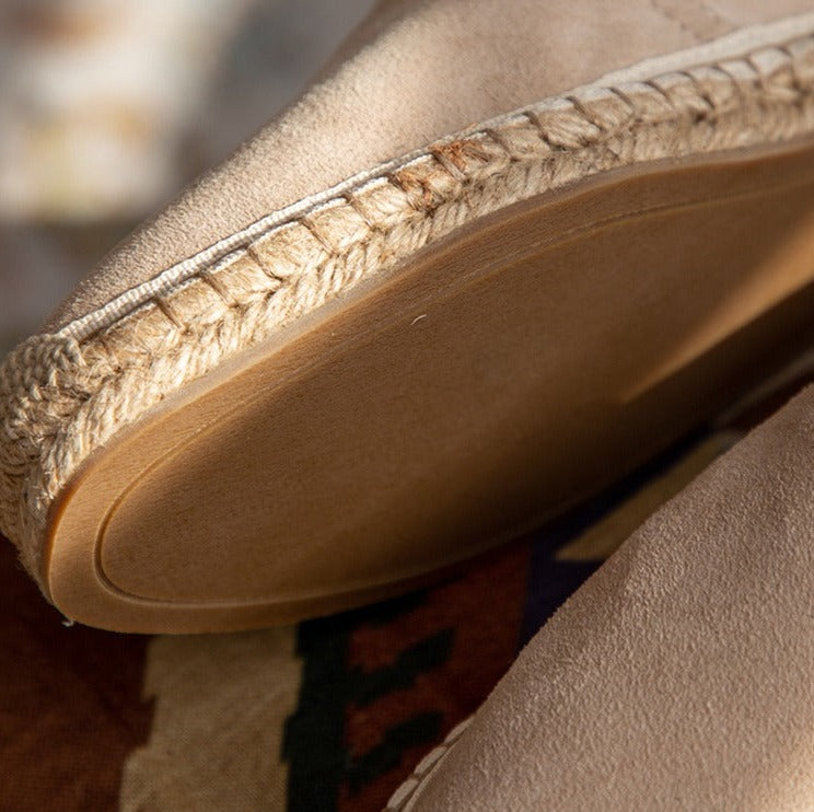 Espadrilles aus Schafsfell von Formentera