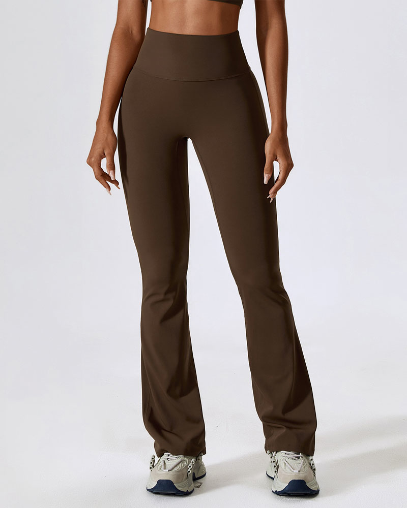 Nahtlose Yogahose mit Hoher Taille
