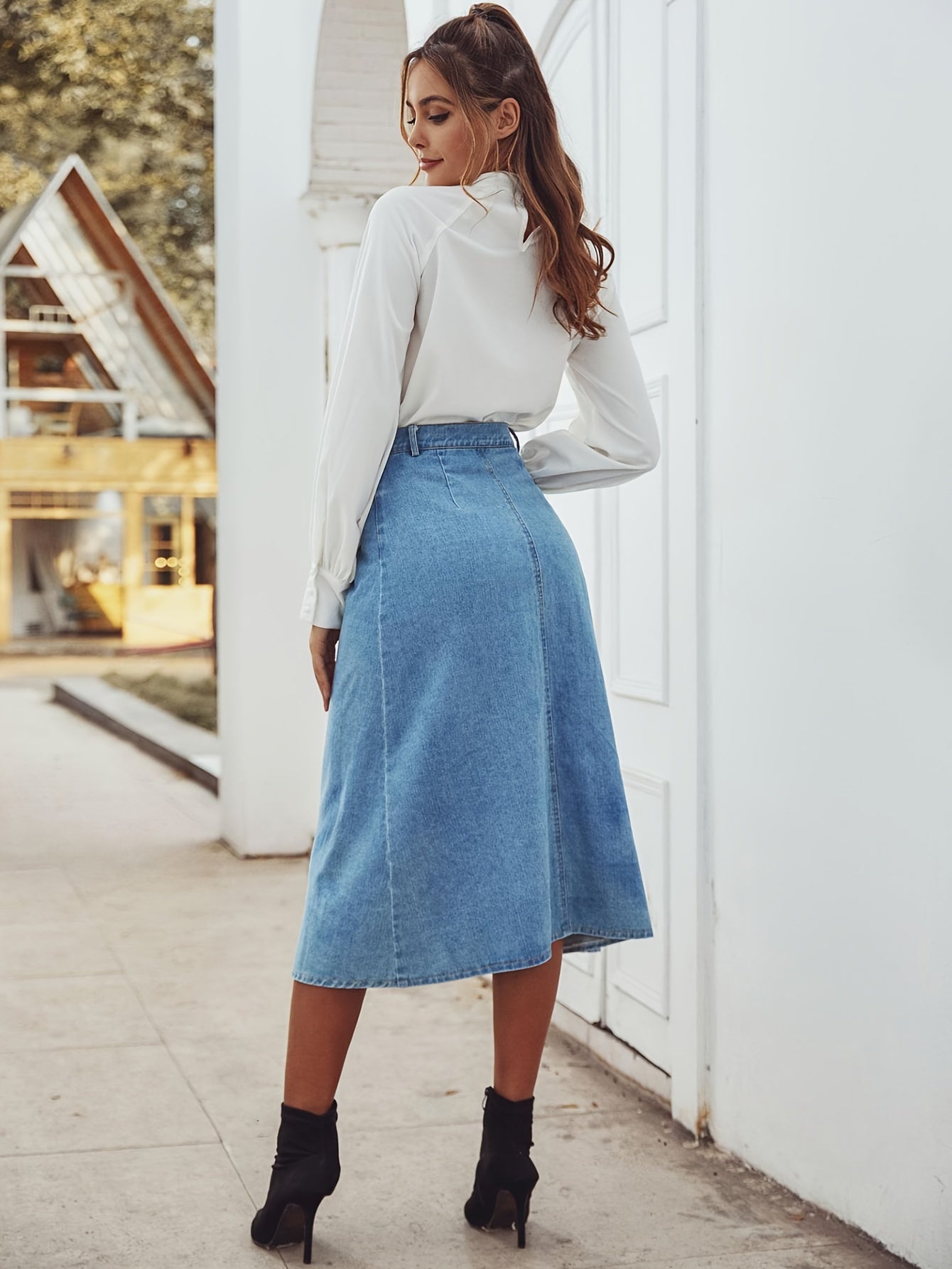 Jeansmoment Damen Rock