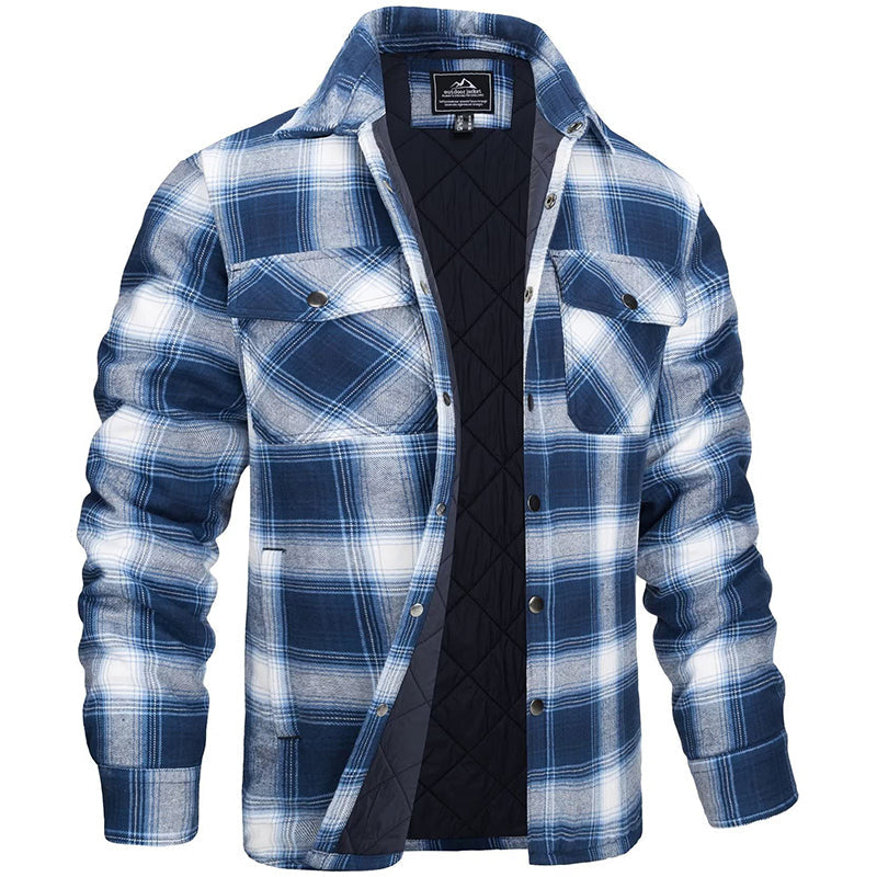 Holzfällerjacke Karierte Jacke
