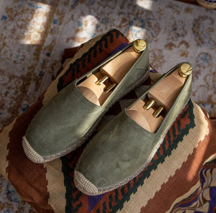 Espadrilles aus Schafsfell von Formentera