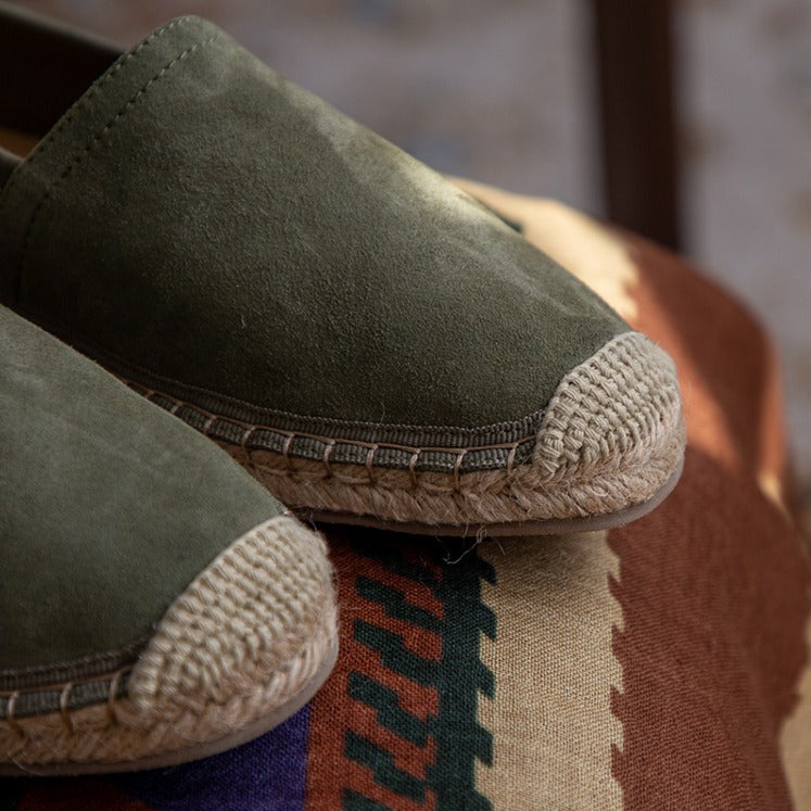 Espadrilles aus Schafsfell von Formentera