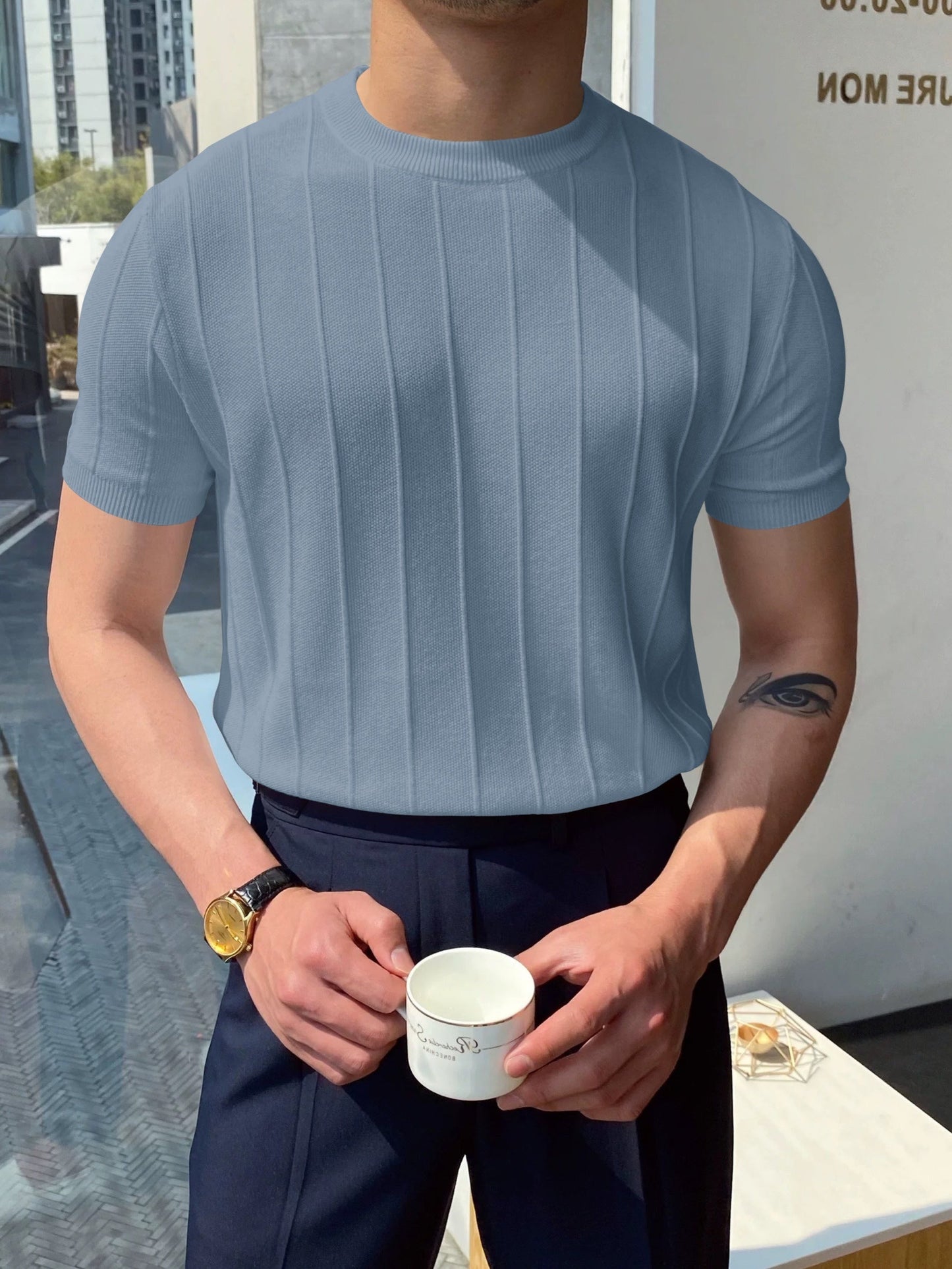 Klarton Herren Langarmshirt