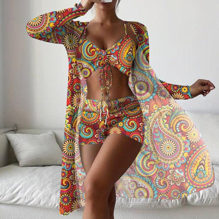 Selira | Badeoutfit mit Musterkunst