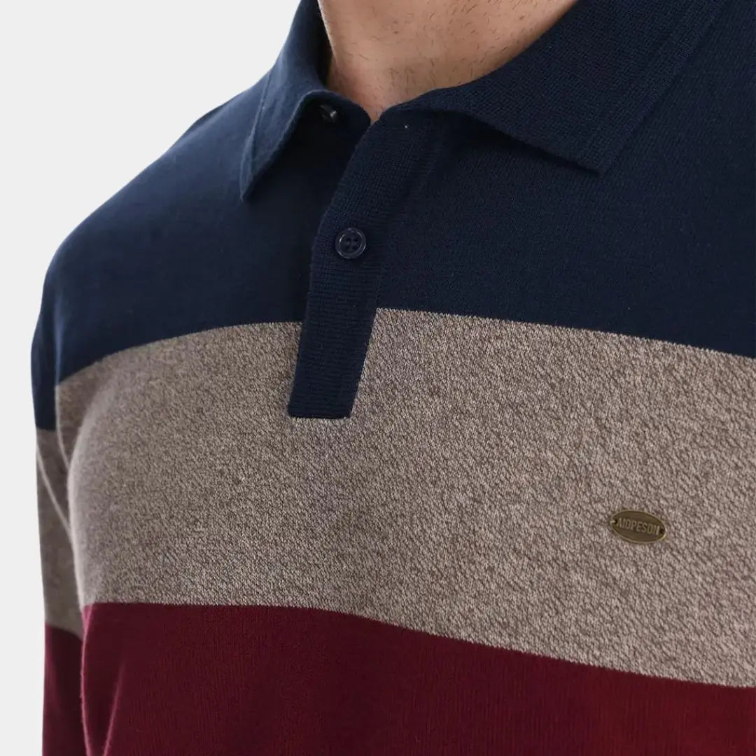 Knit Color Half Zip-Strickwaren