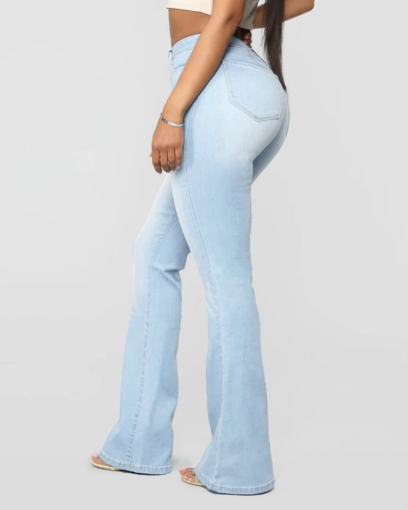 Jeans mit Hoher Taille