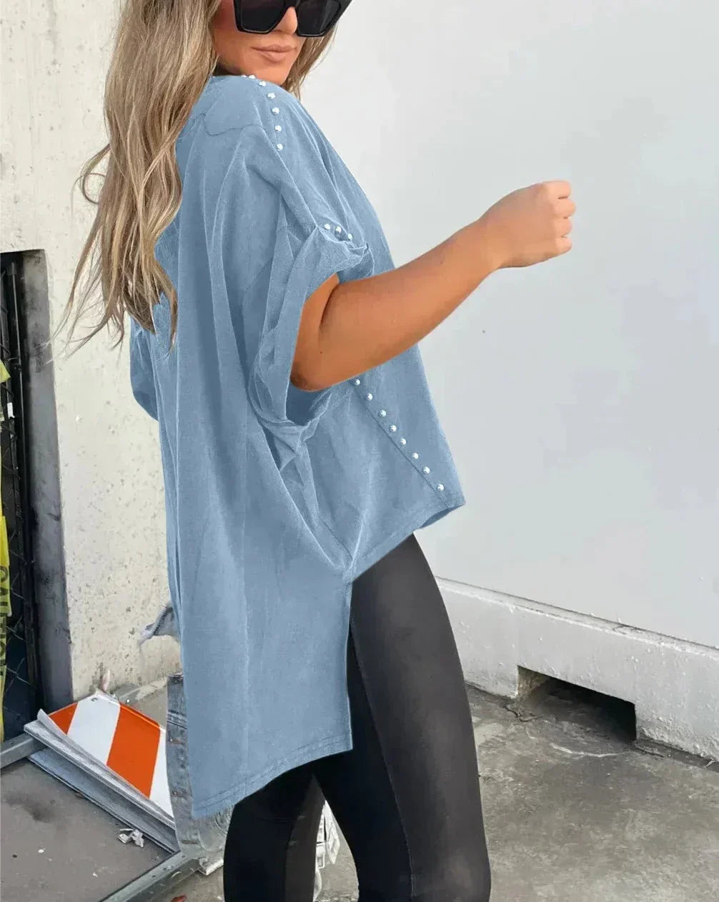 Schwungstil Kurzarmshirt