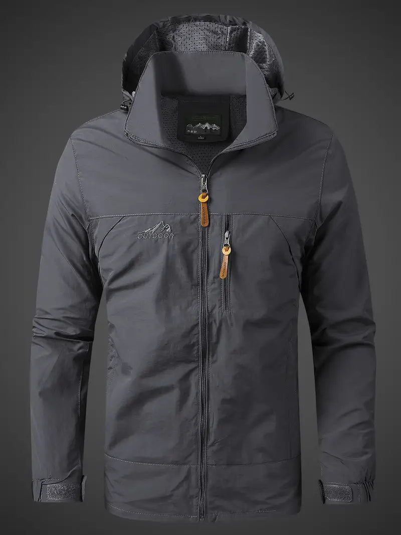 Wasser und Winddichte Herren Outdoor Jacke