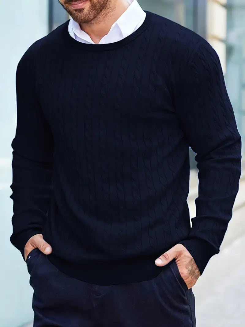 Jonty™ Gestrickter Rollkragenpullover