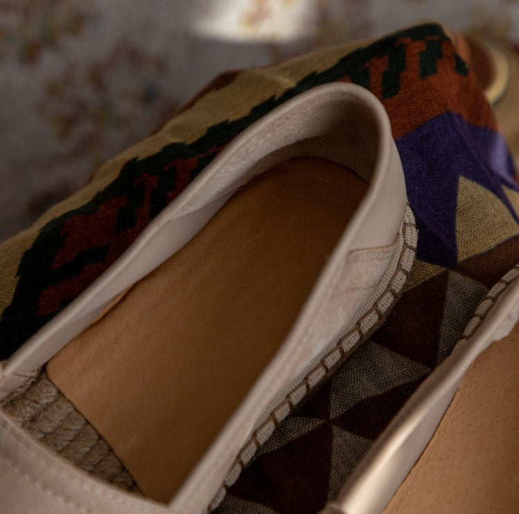Espadrilles aus Schafsfell von Formentera