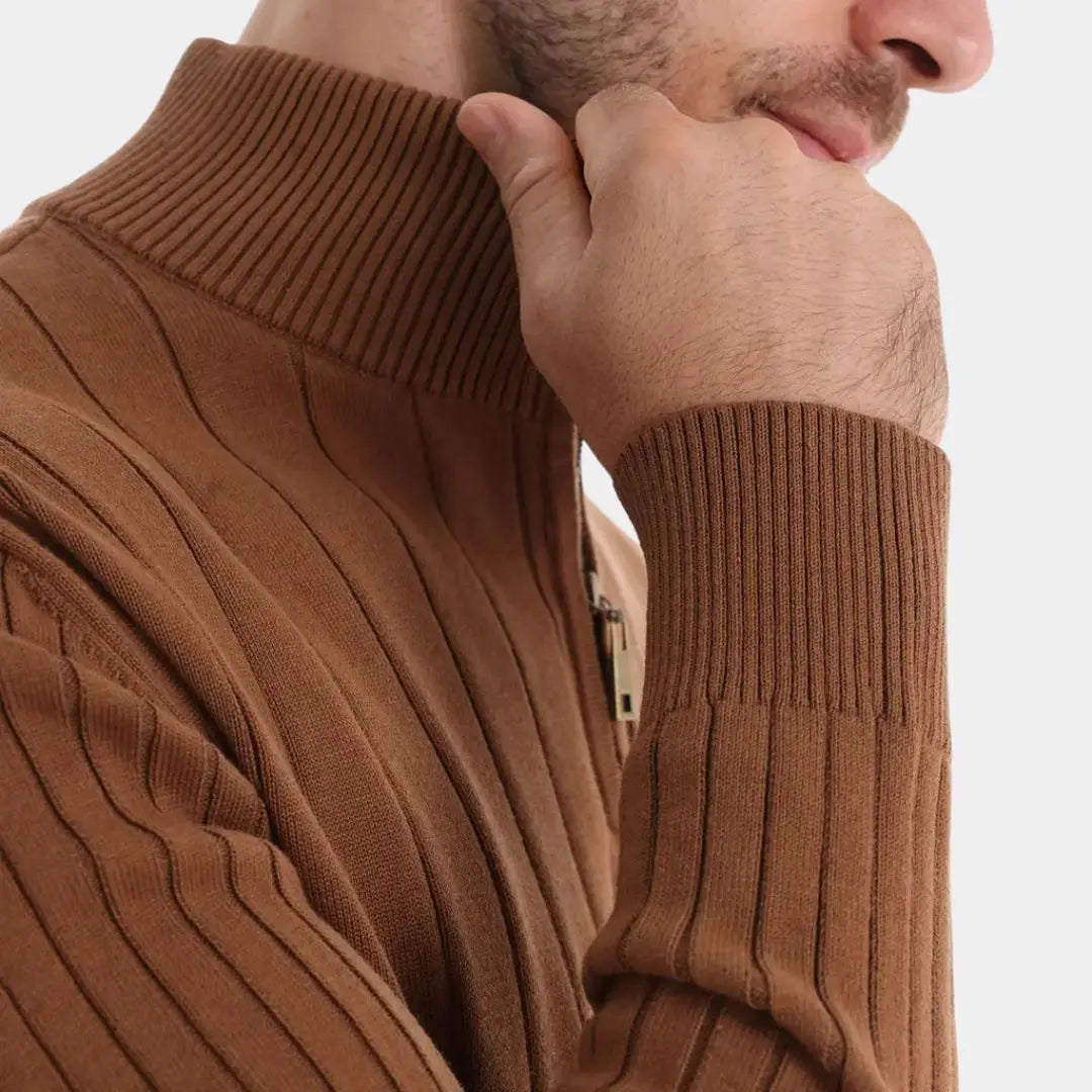 Baumwollstrickpullover