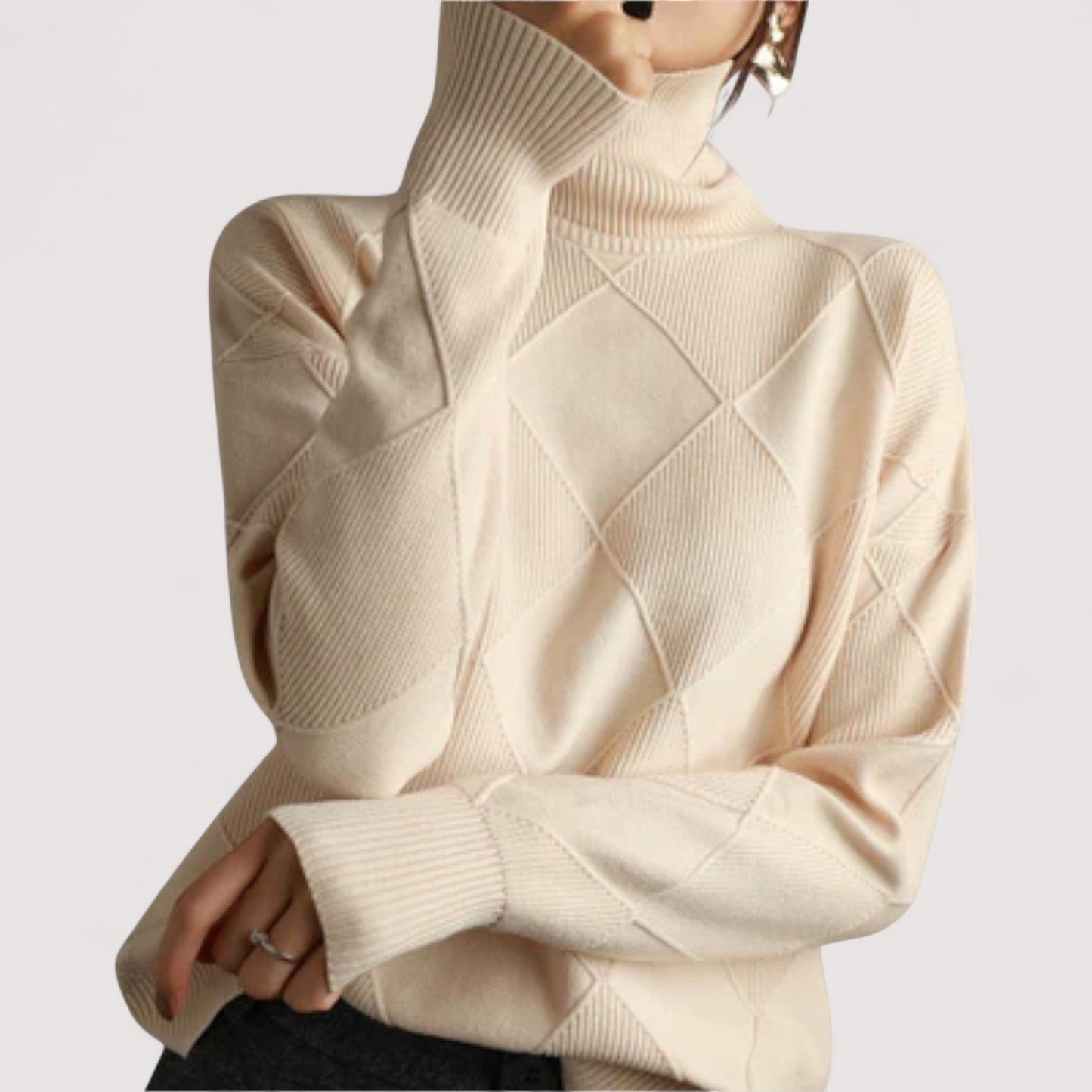 Leina™ Gemütlicher Rollkragenpullover