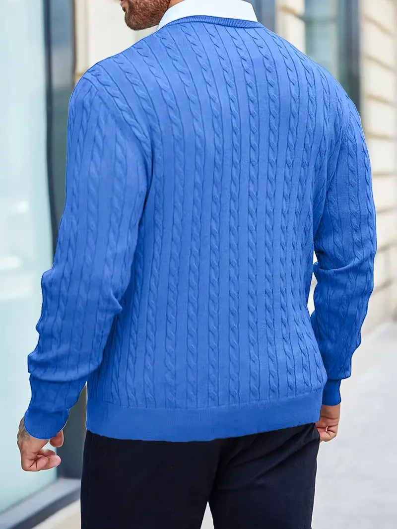 Jonty™ Gestrickter Rollkragenpullover