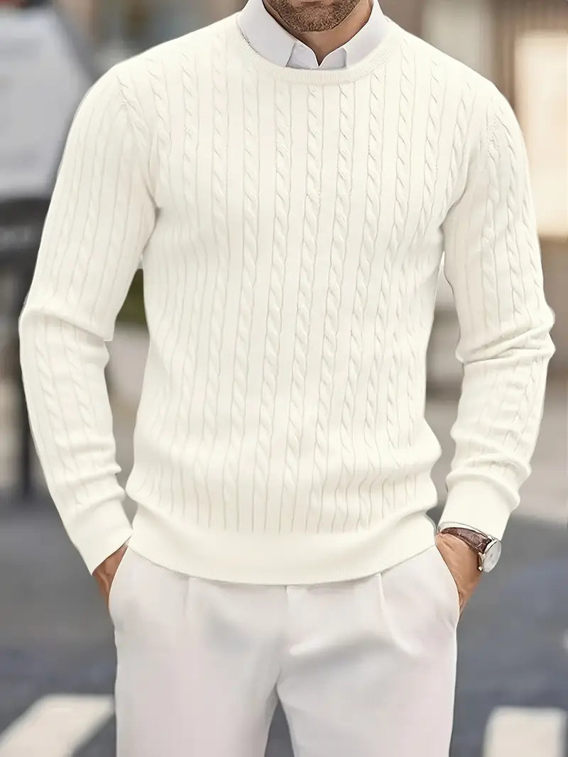 Jonty™ Gestrickter Rollkragenpullover