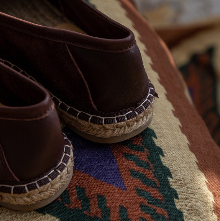Espadrilles aus Schafsfell von Formentera