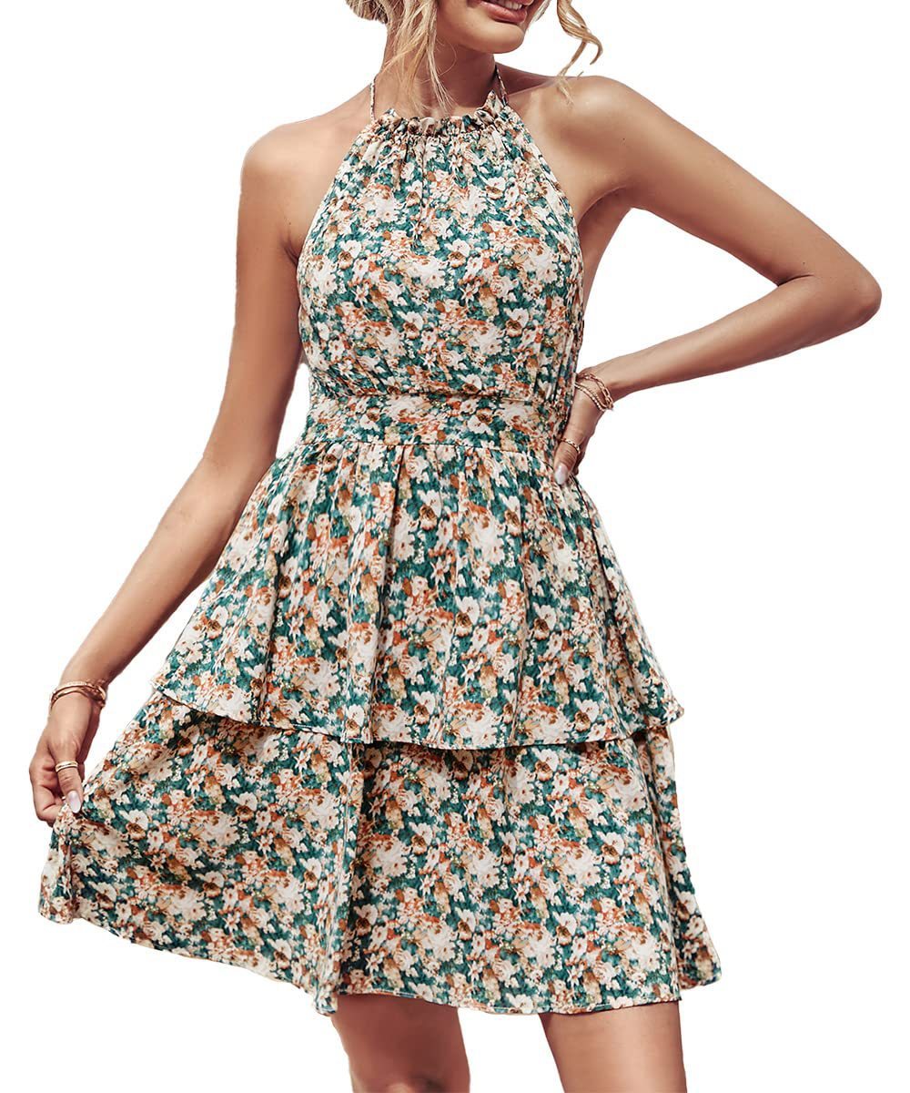 Sommerkleid mit Rüschen