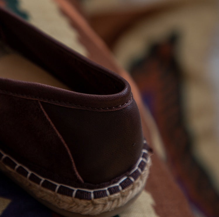 Espadrilles aus Schafsfell von Formentera