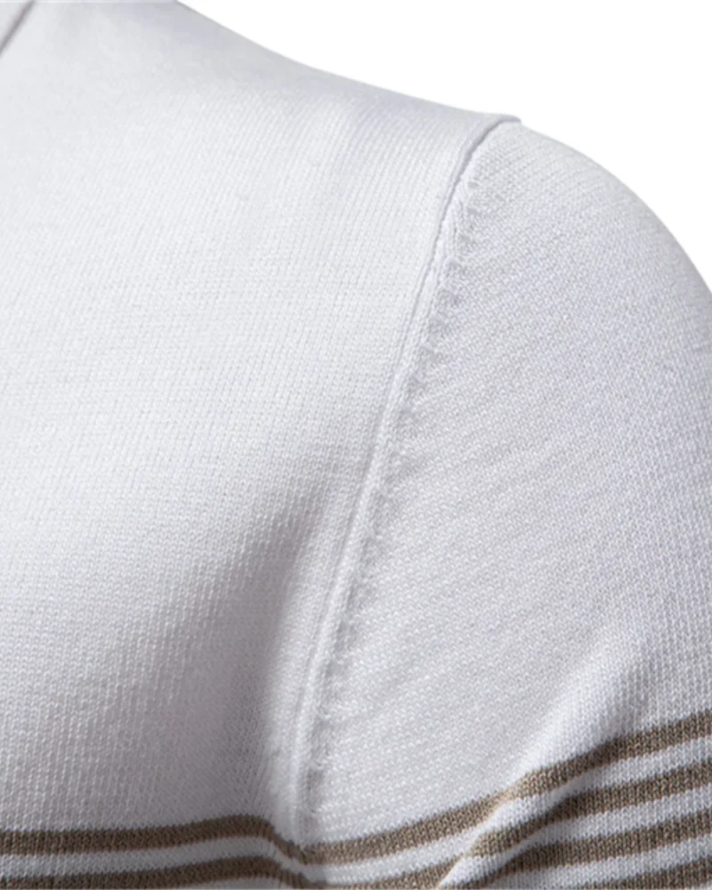 Linienstil Herren Polo-Shirt
