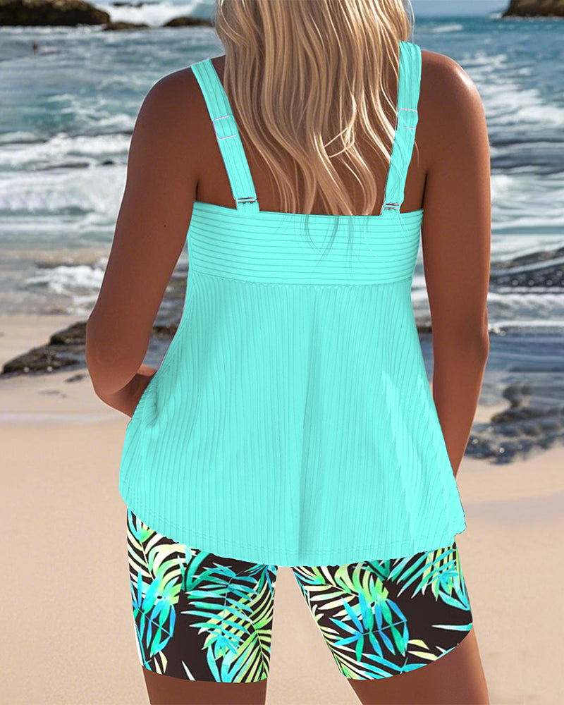 Emilia | Küstenglanz Tankini Set