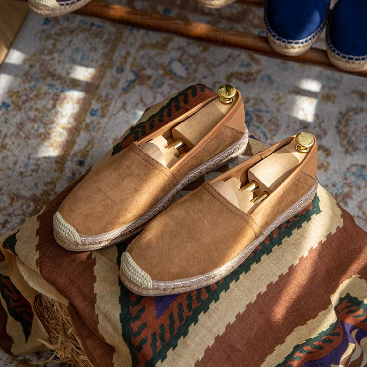 Espadrilles aus Schafsfell von Formentera