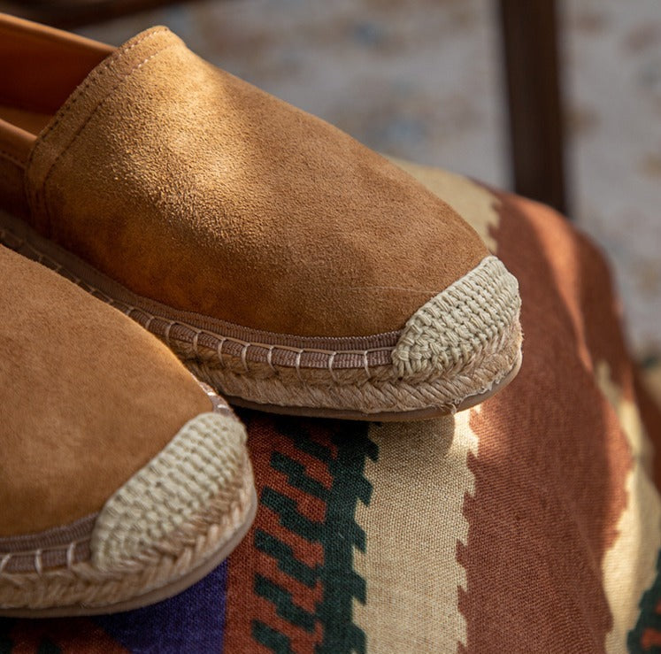 Espadrilles aus Schafsfell von Formentera