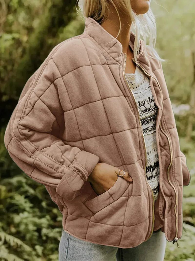 Josiane™ Gefütterte Jacke mit elegantem Oversized-Look