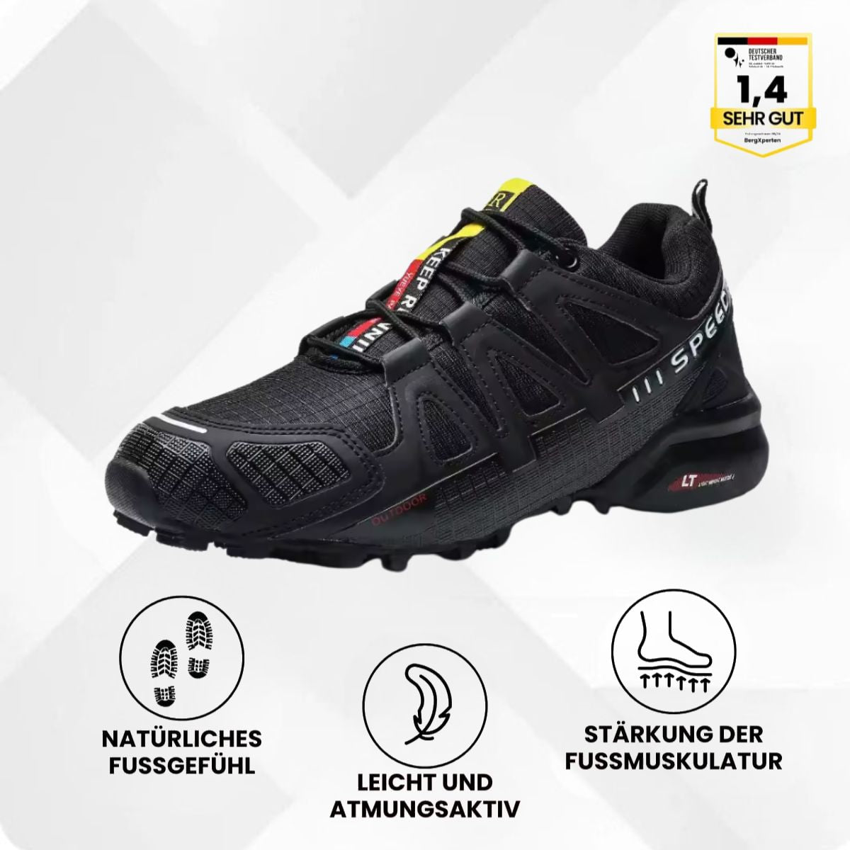 ORTHOTREKKING Ergonomische Entlastungs-Trekkingschuhe