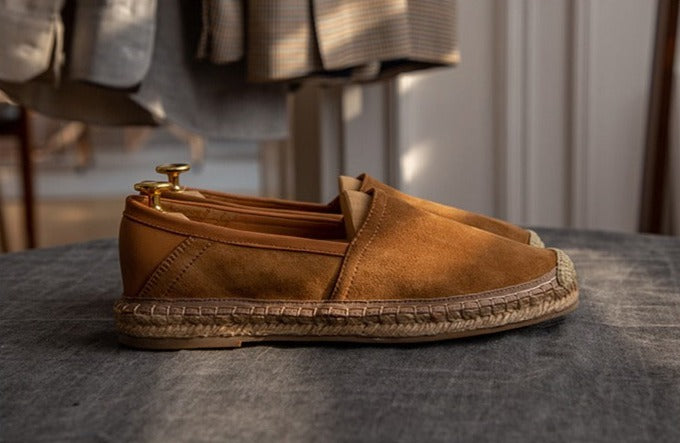 Espadrilles aus Schafsfell von Formentera