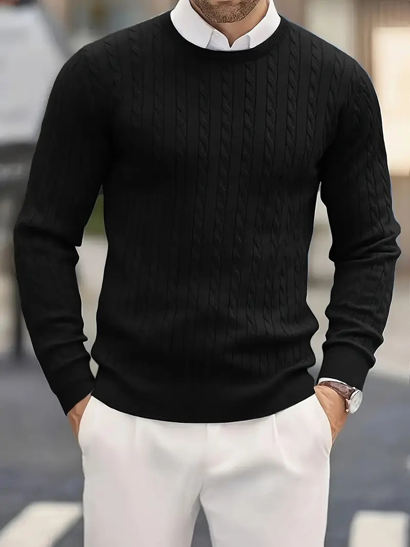Jonty™ Gestrickter Rollkragenpullover