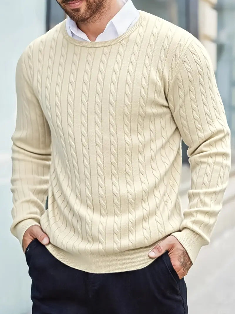 Jonty™ Gestrickter Rollkragenpullover