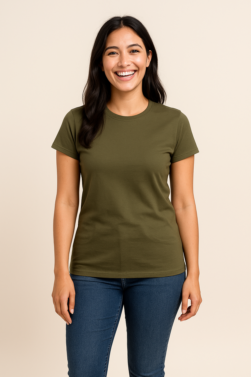 HERBERGER | Damen T-Shirt Baumwolle mit klassischem Schnitt für Freizeit & Stil
