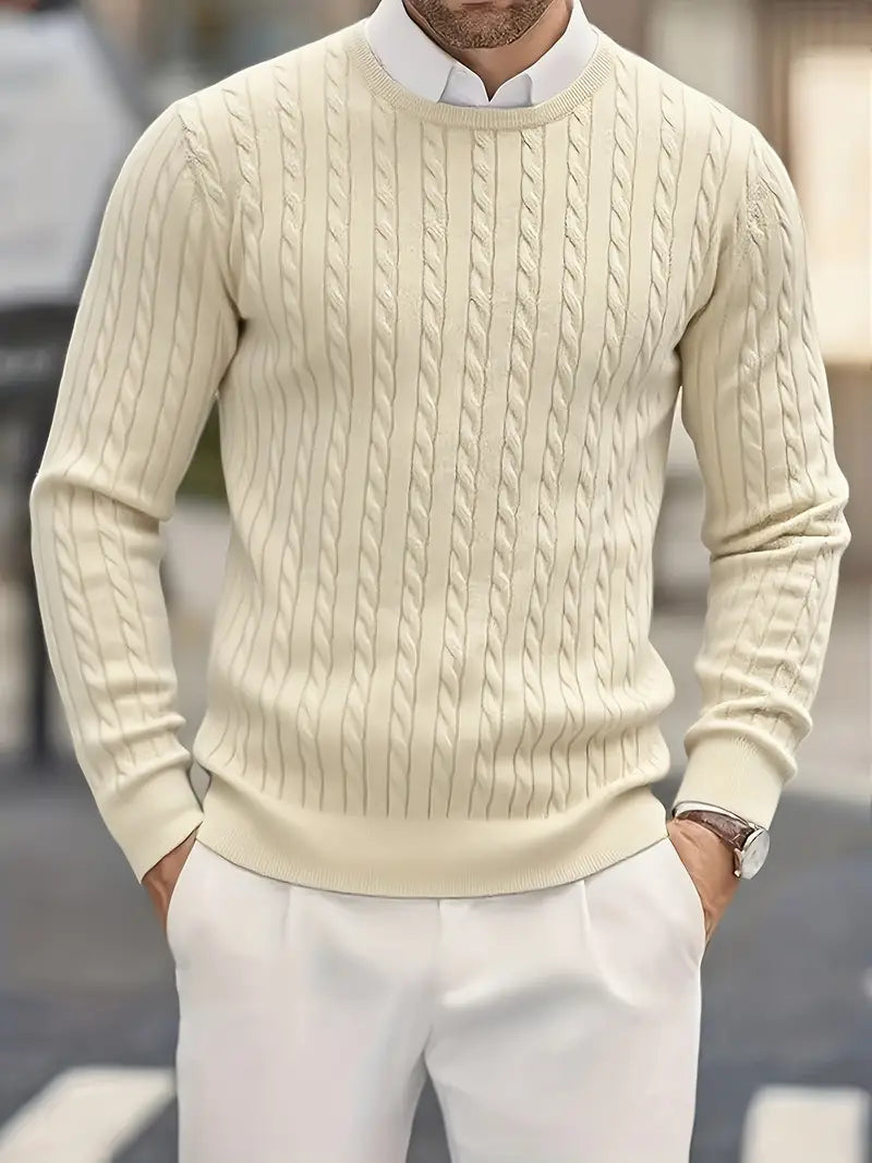 Jonty™ Gestrickter Rollkragenpullover