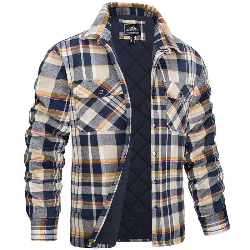 Holzfällerjacke Karierte Jacke